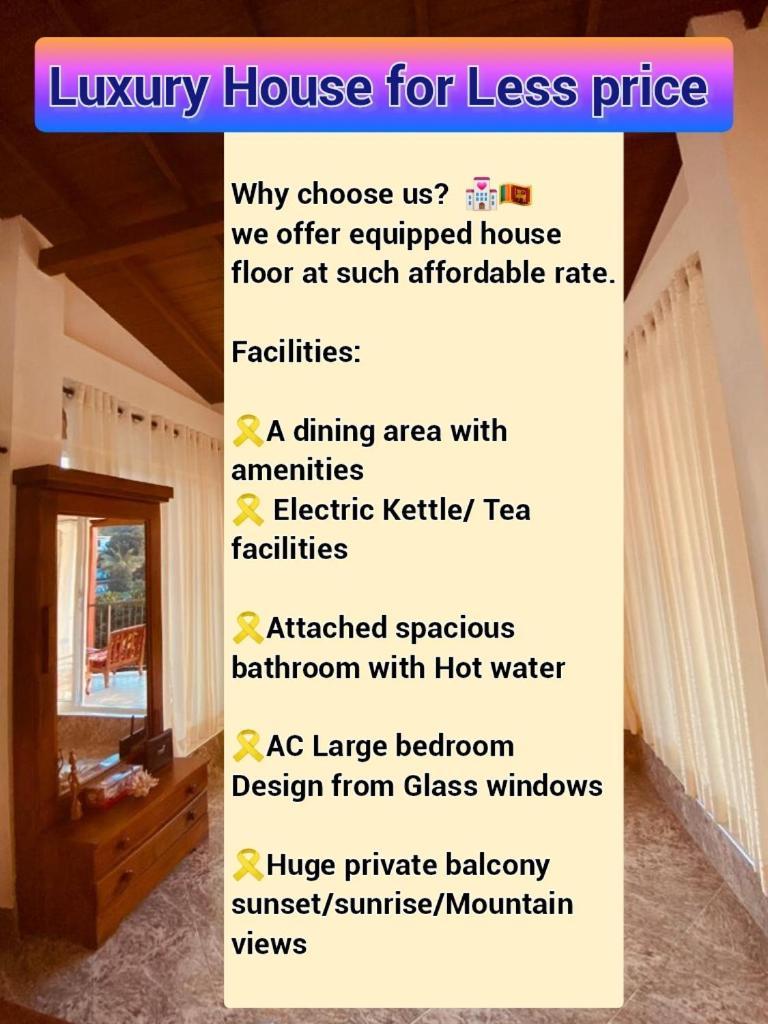 Kandyan View Homestay -Foreign Экстерьер фото